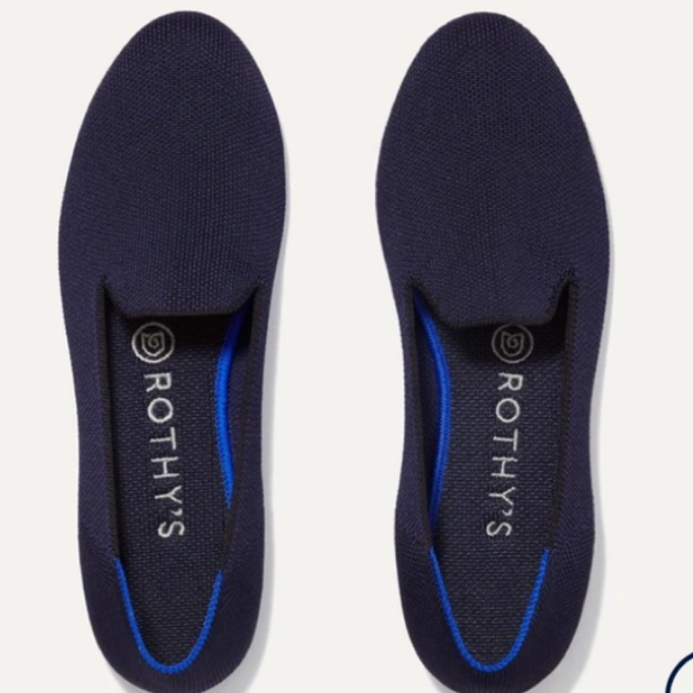 Navy loafers